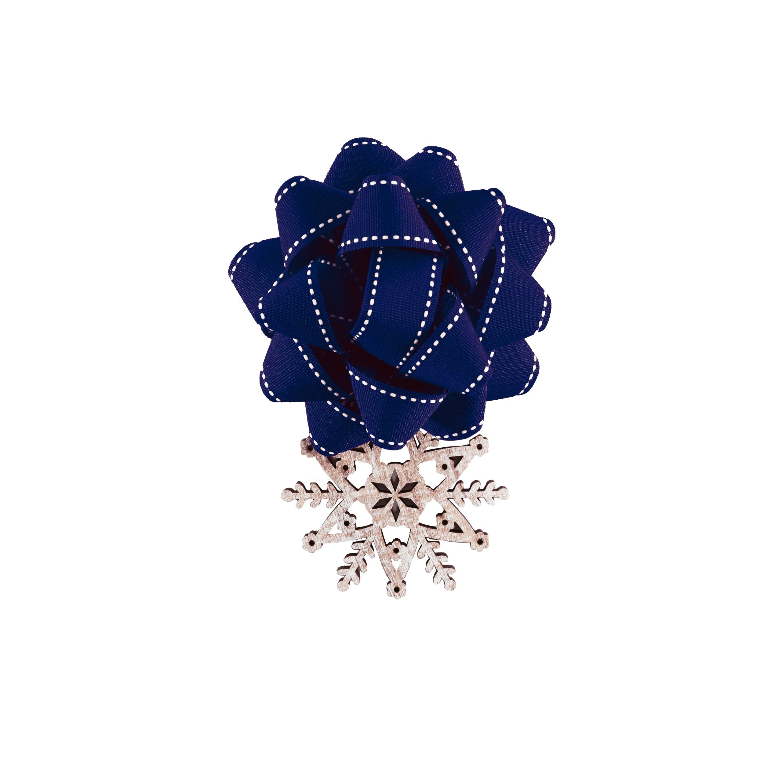 Charm: Snowflake (reusable Gift Wrap Bags – Sustainable, Foldable, Eco-friendly)