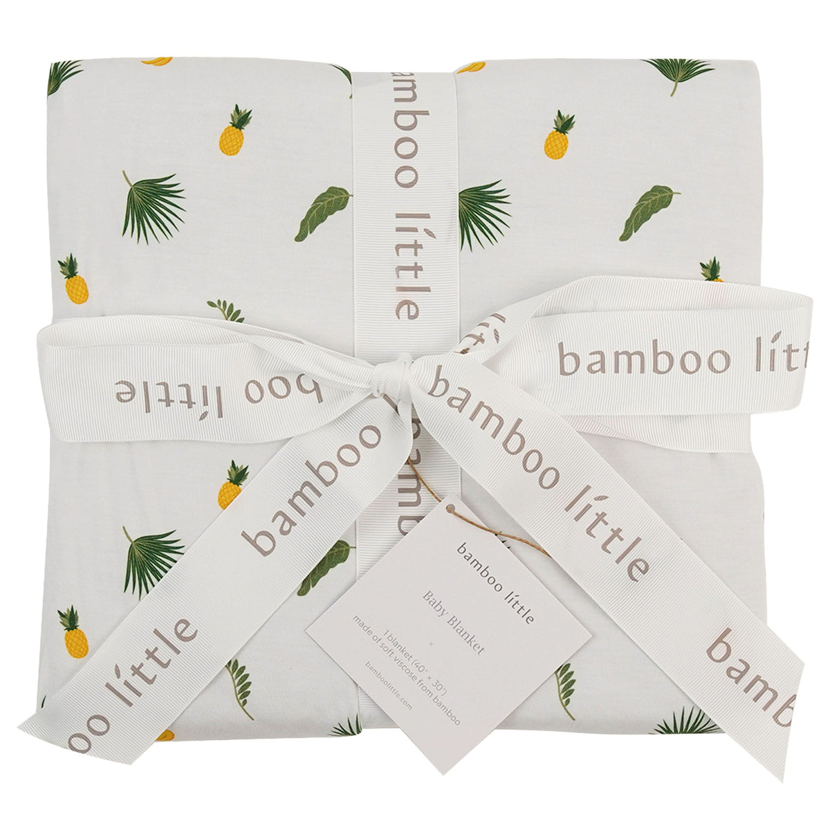 Tropical Palms Baby Blanket