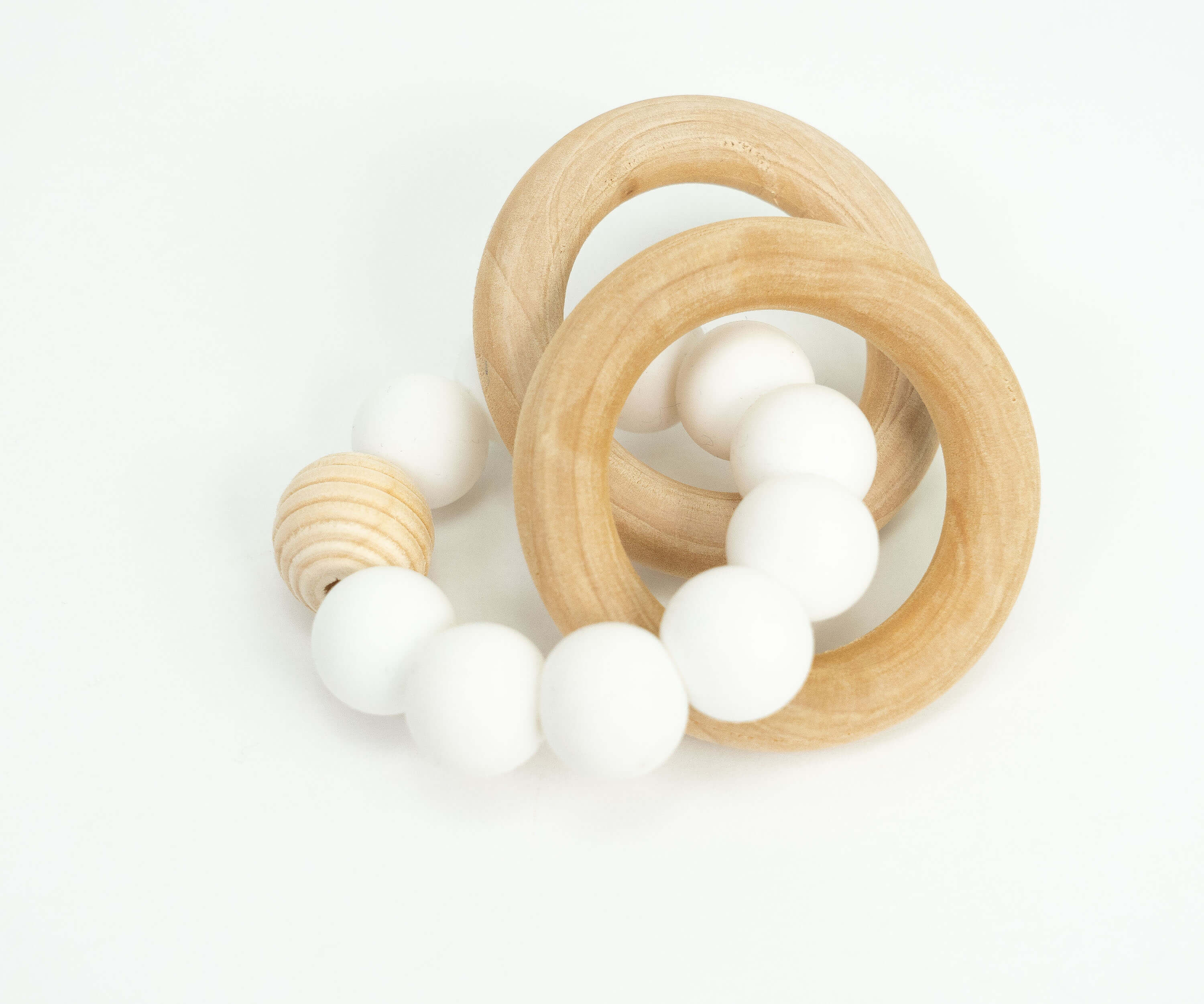 Silicone Beaded Teether Bangles