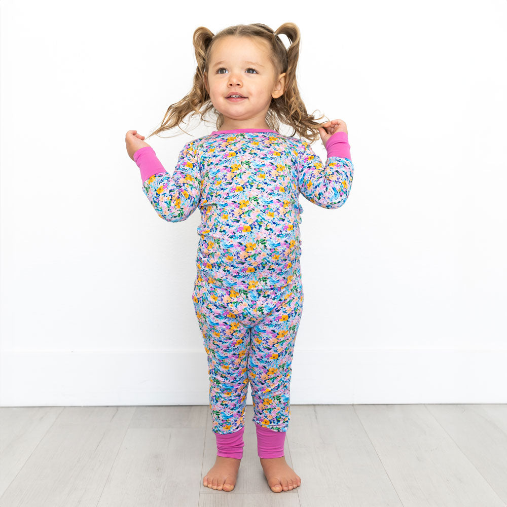 Anna Grace Bamboo 2-piece Long Sleeve Set