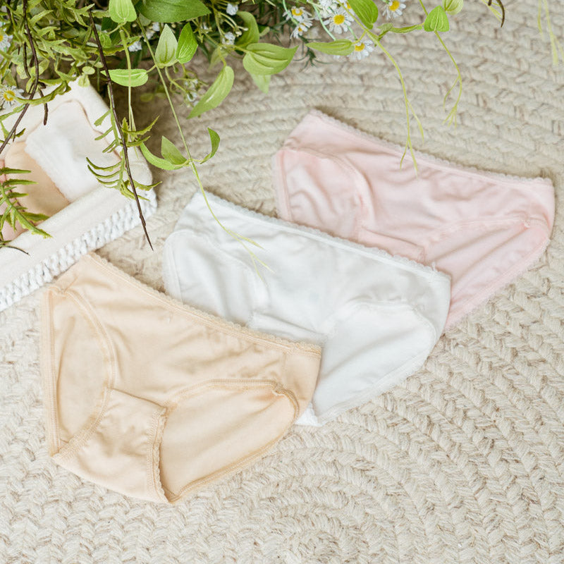 Teens' Girls Wedgie-free Panty Briefs - Set Of 3