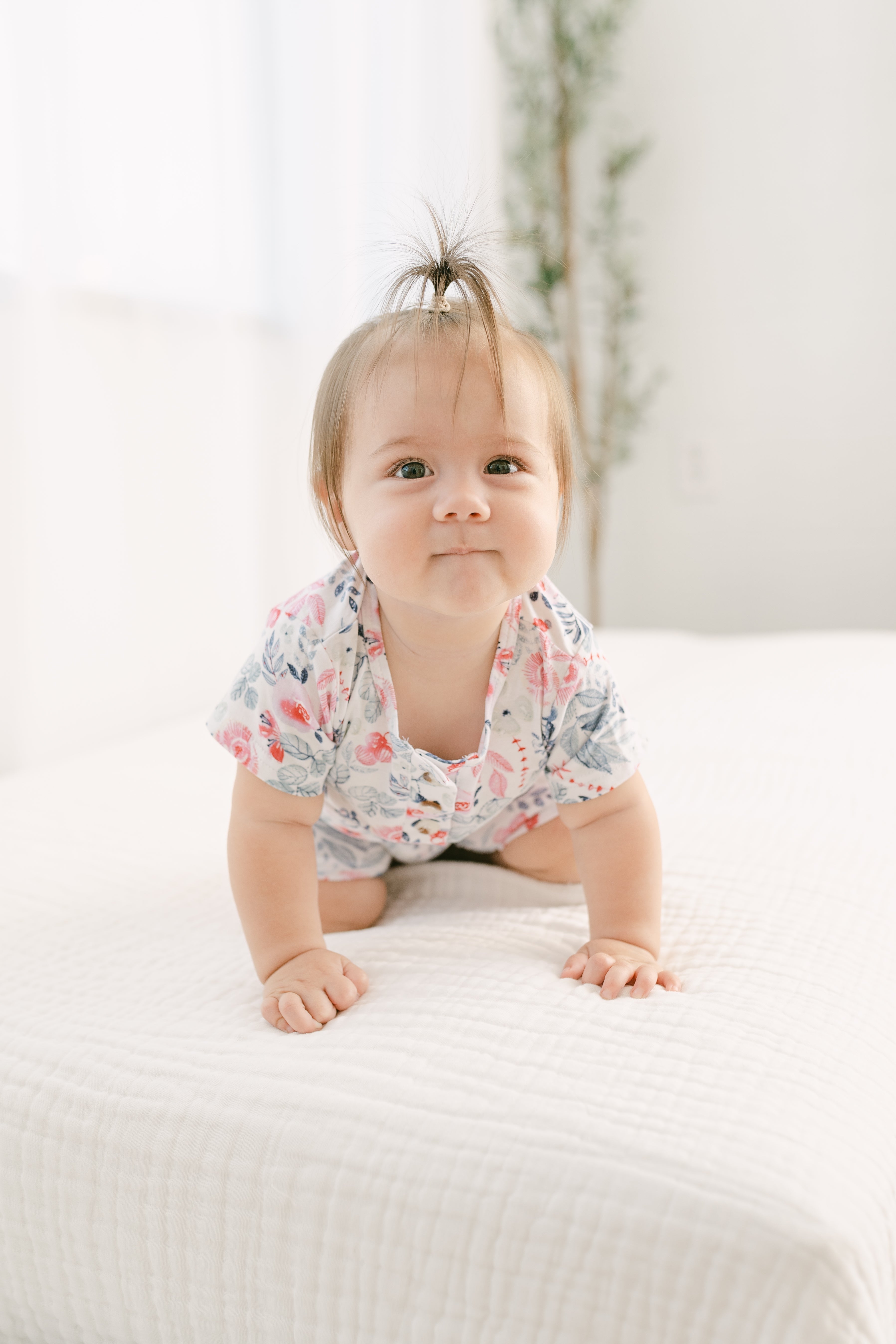 Top And Bottom Shorts Outfit (newborn - 12 Months) Bloom