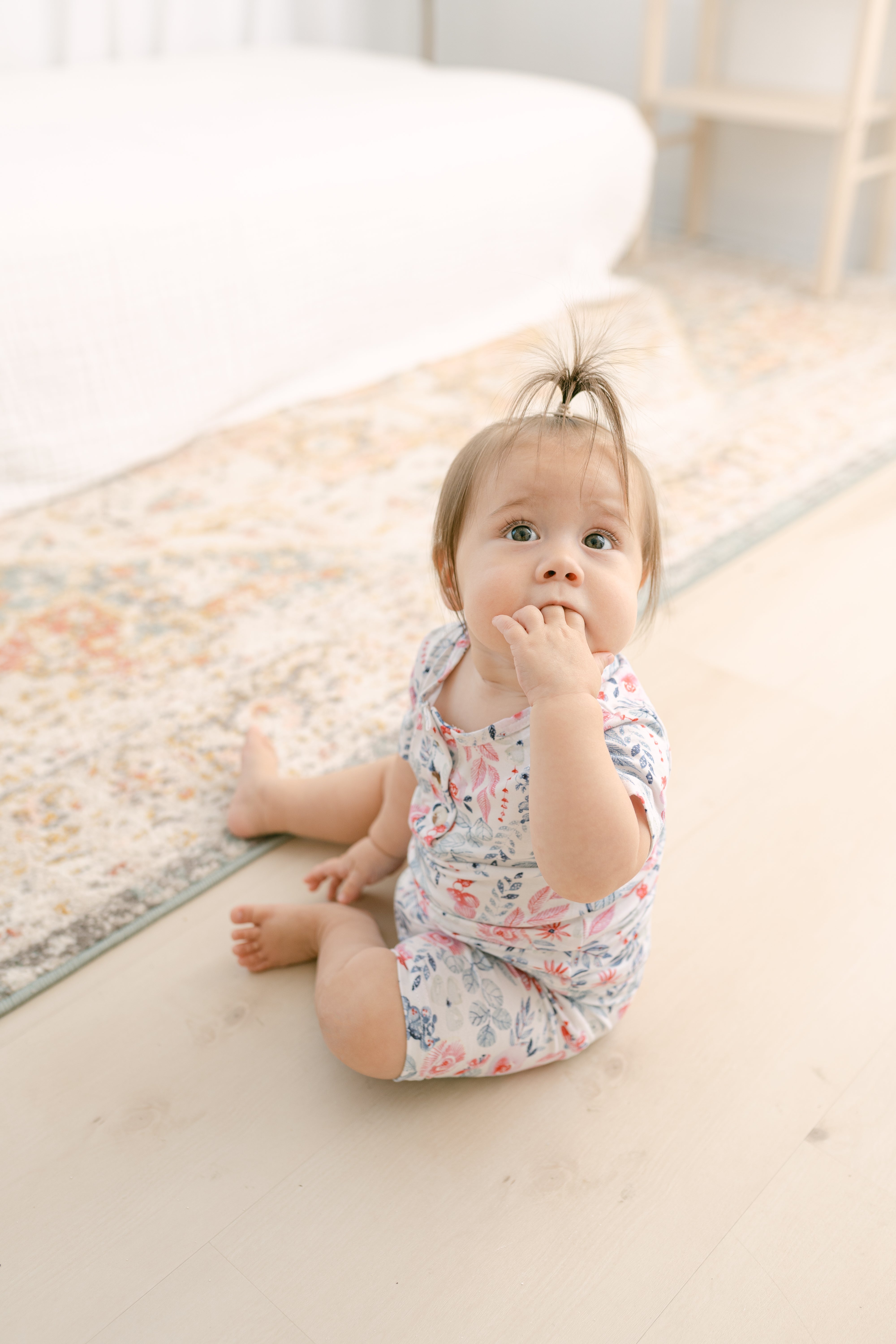 Top And Bottom Shorts Outfit (newborn - 12 Months) Bloom