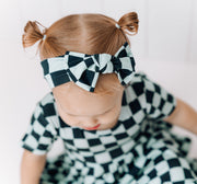 Midnight Checkers Dream Bow