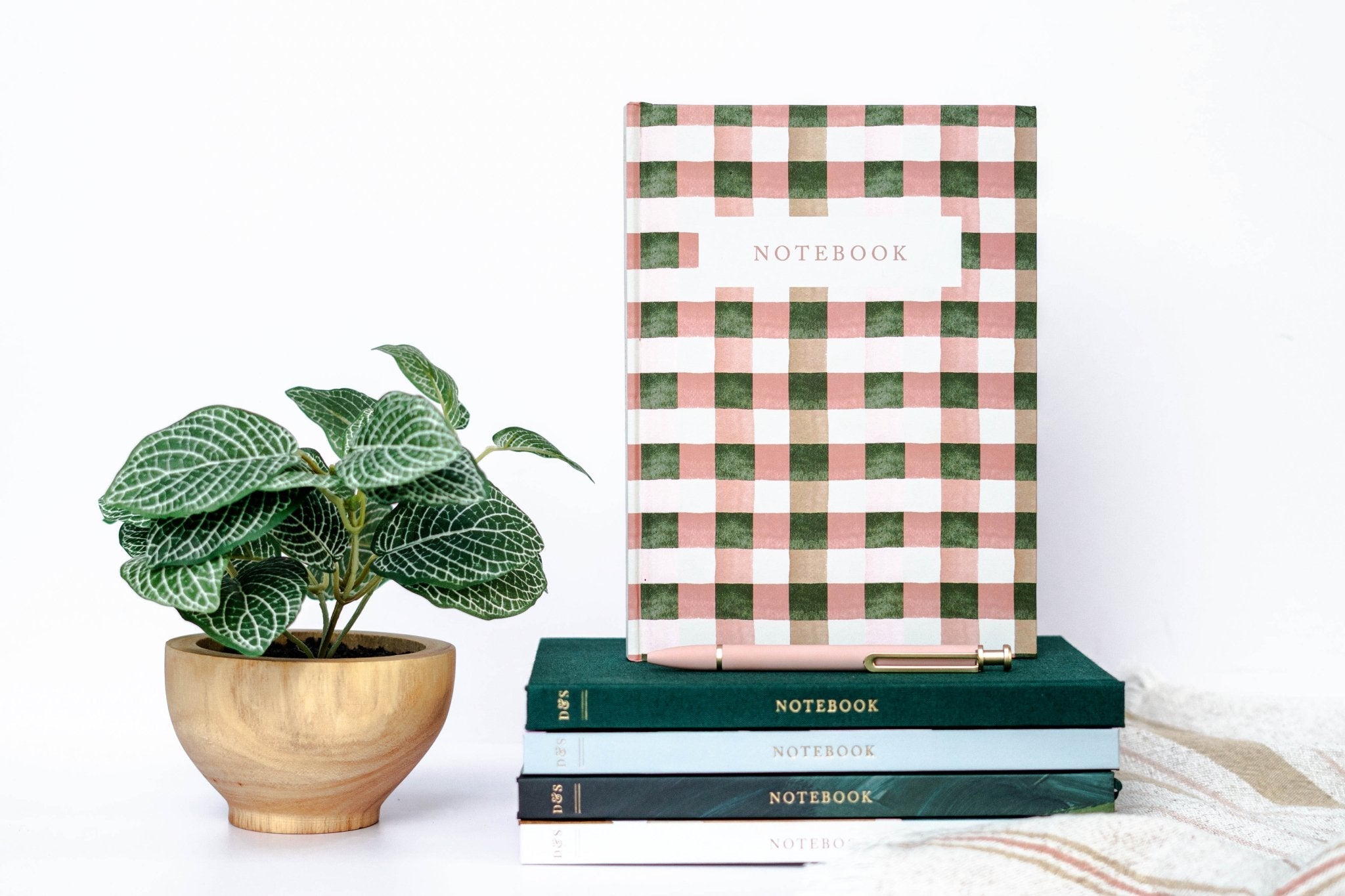 Blank Lined Journal: June Watercolors