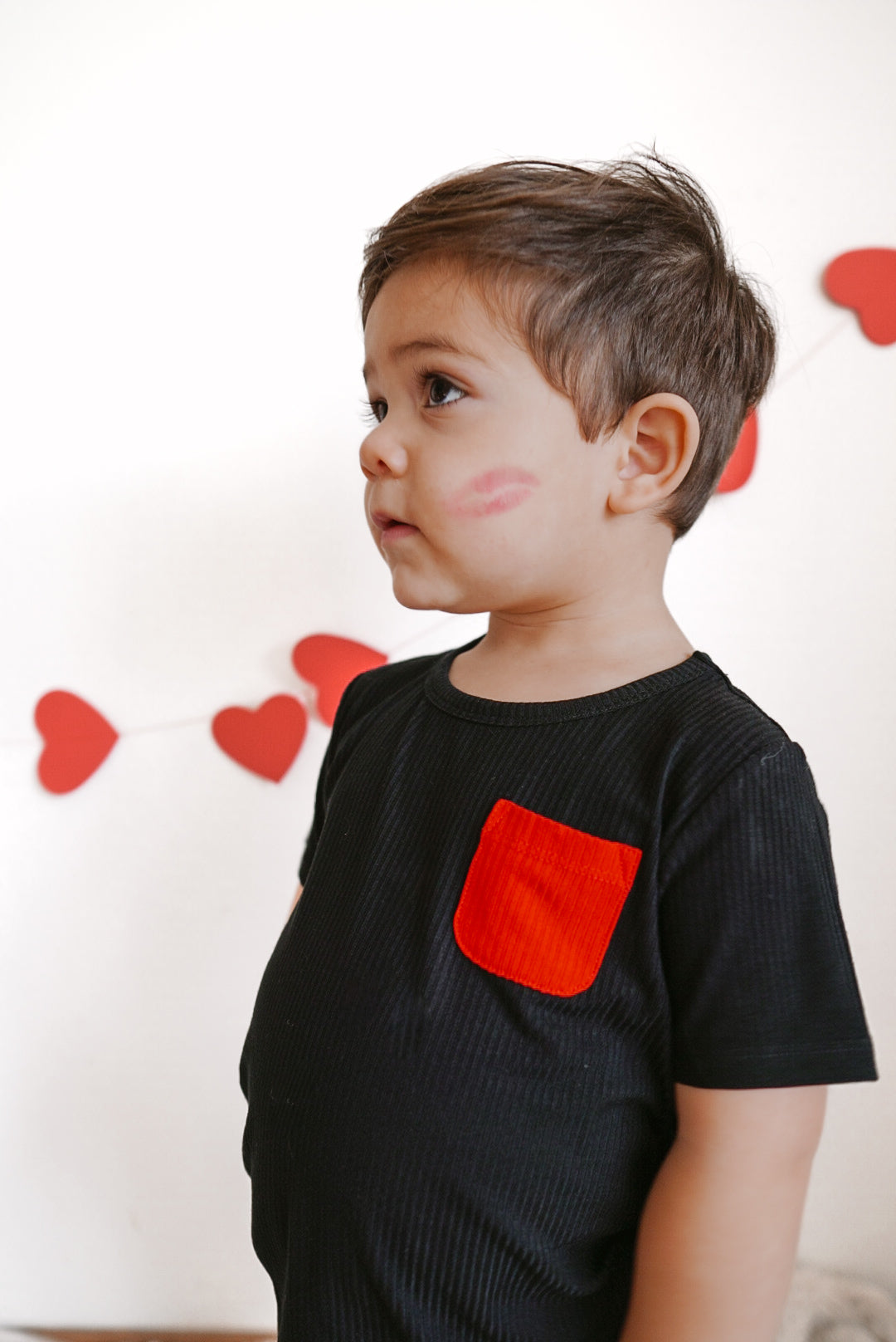Black Rib Dream Pocket Tee
