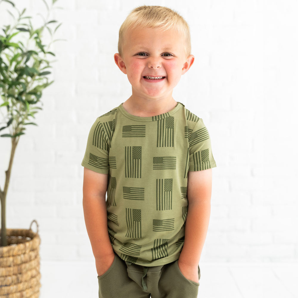 Kolton Bamboo Pocket Tee + Jogger Set