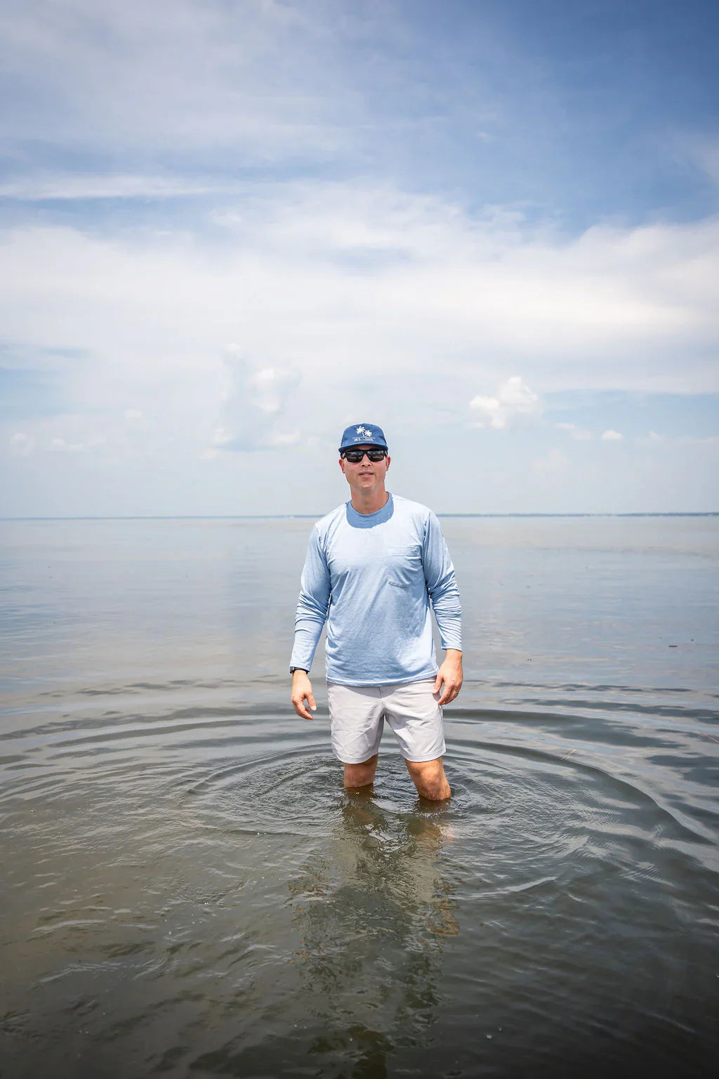 Men's Bamboo Heathered Long Sleeve Tee