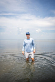 Men's Bamboo Heathered Long Sleeve Tee