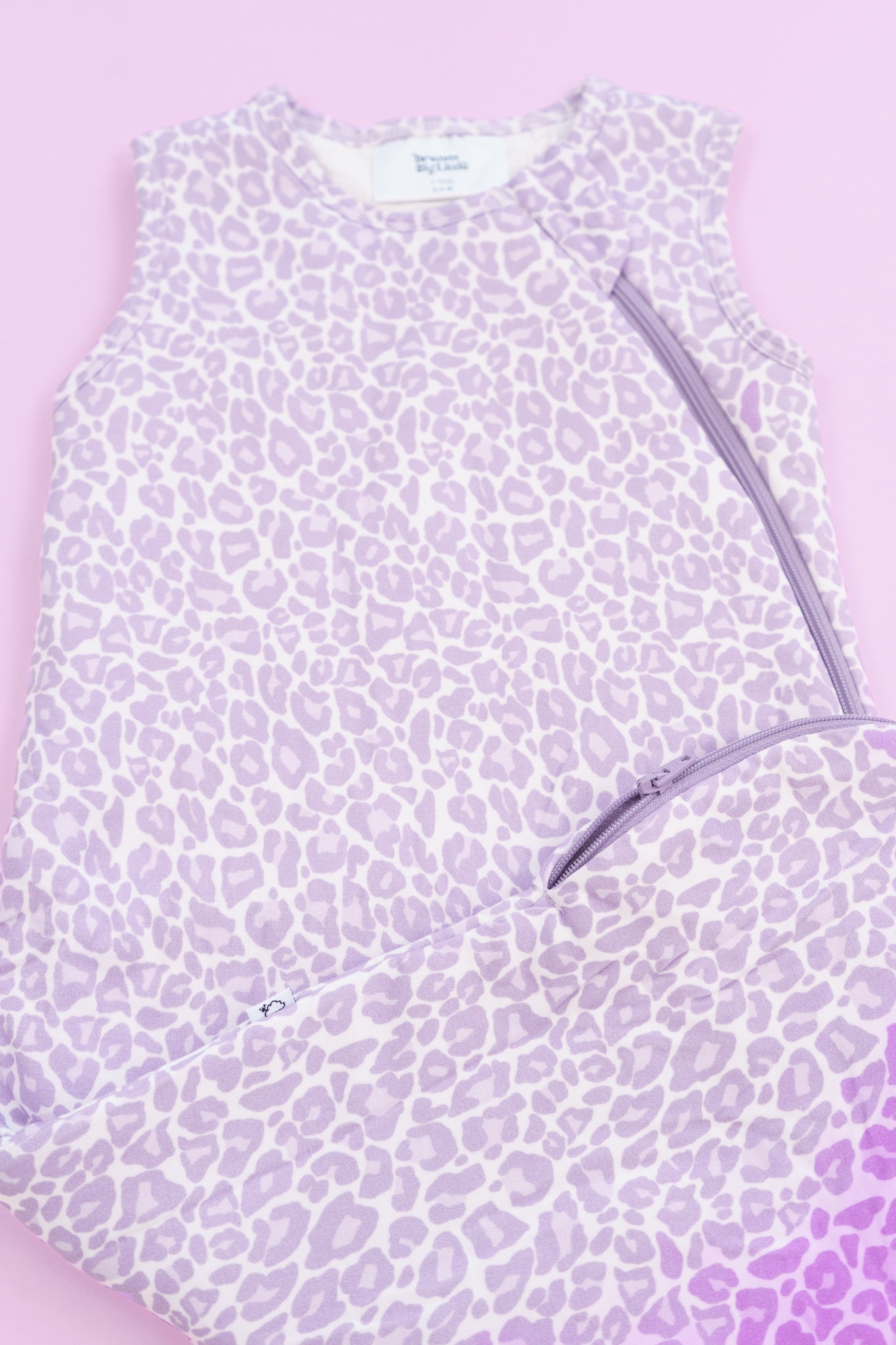 Lavender Leopard Dream Sleep Sack