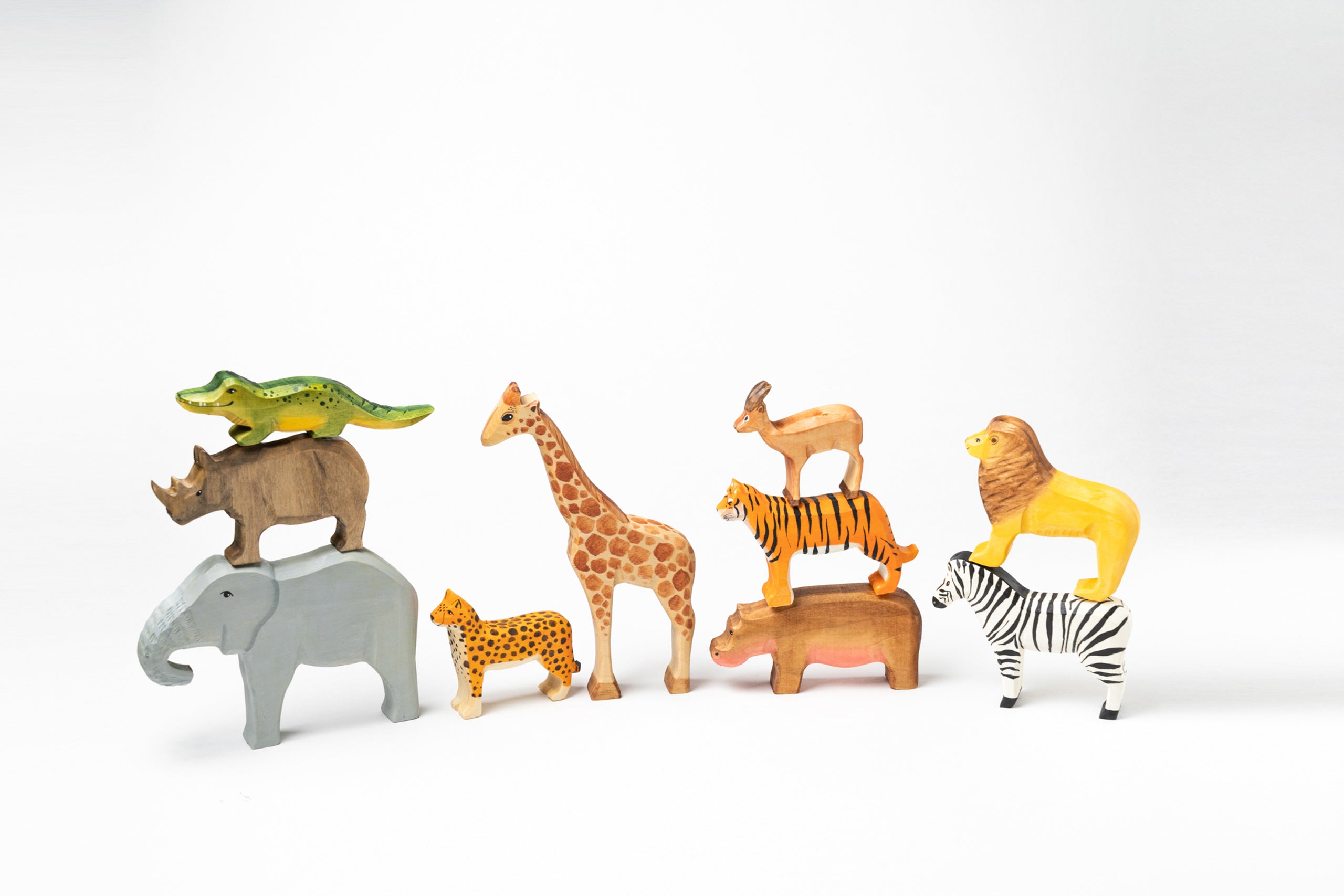 Wooden Safari Animals