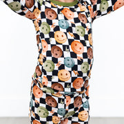 Luke Smiley Checks Bamboo 2-piece Long Sleeve Set