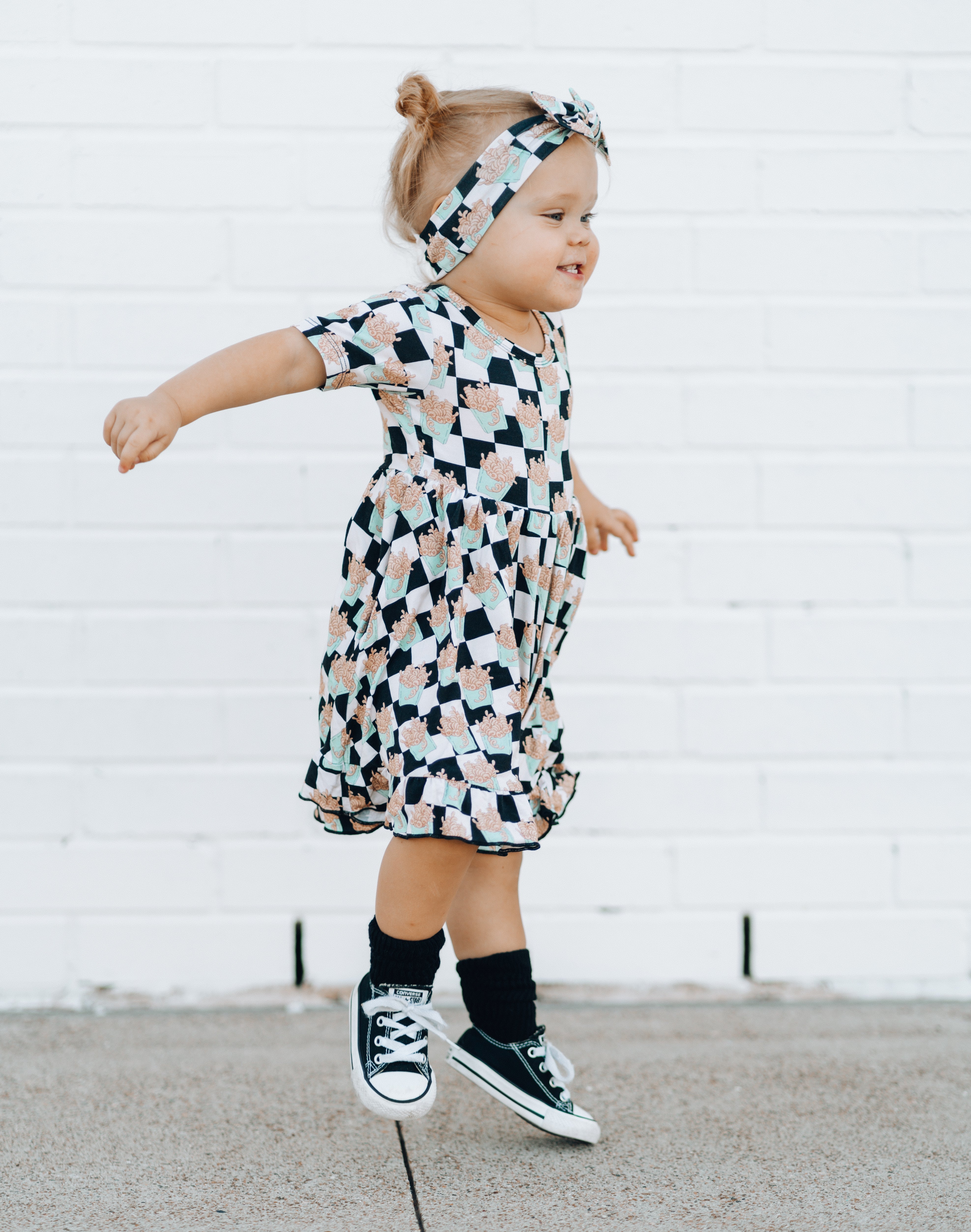 Curly Fries Dream Ruffle Dress