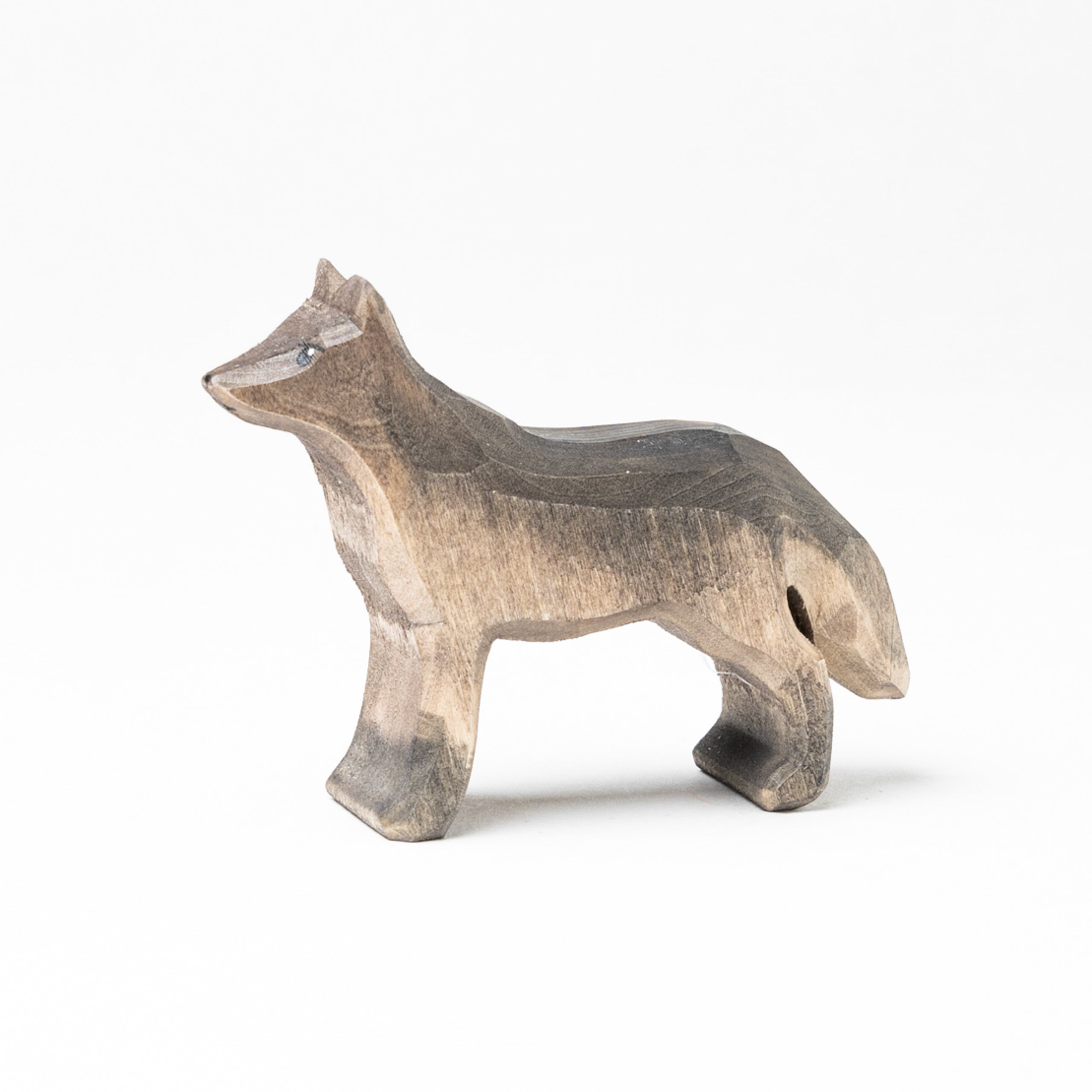 Hand Carved Wooden Forest Animals - Set Of 17