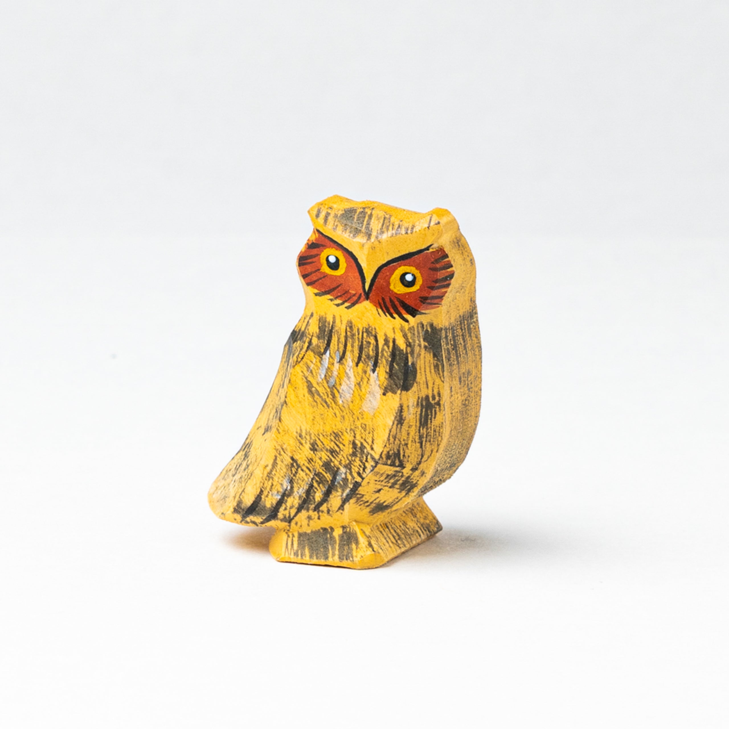 Hand Carved Wooden Forest Animals - Set Of 17