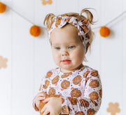 Disco Pumpkin Dream Bow