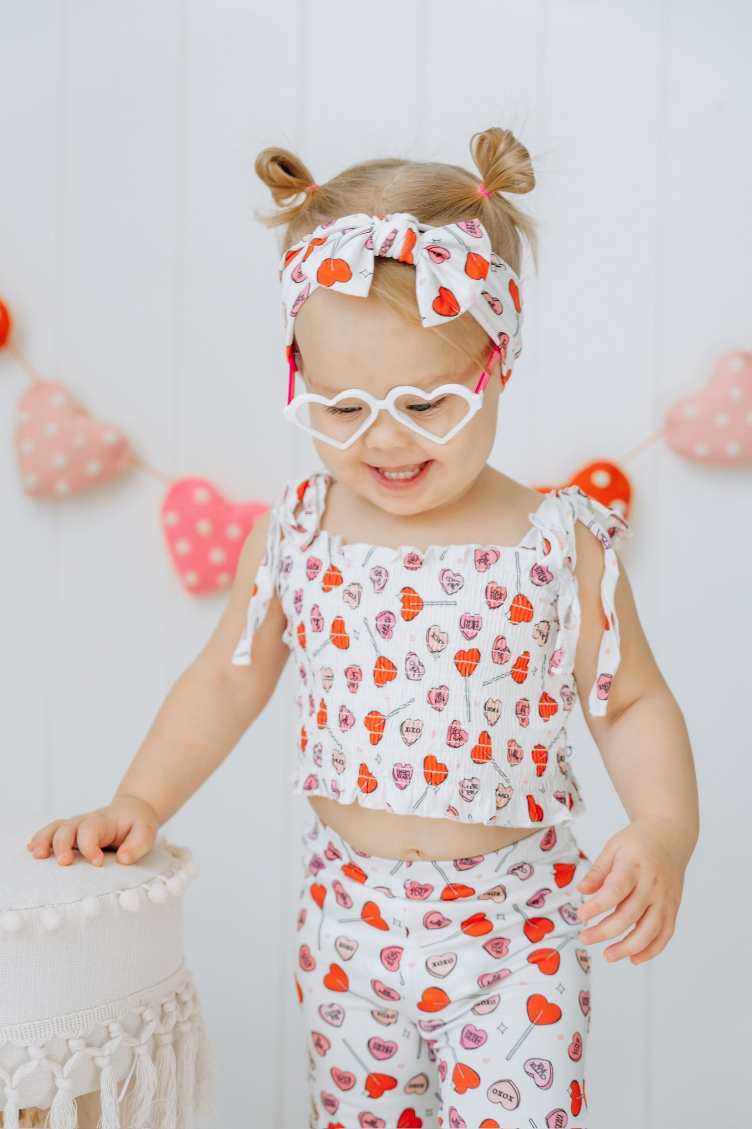 Exclusive Be Mine Dream Smocked Flare Set