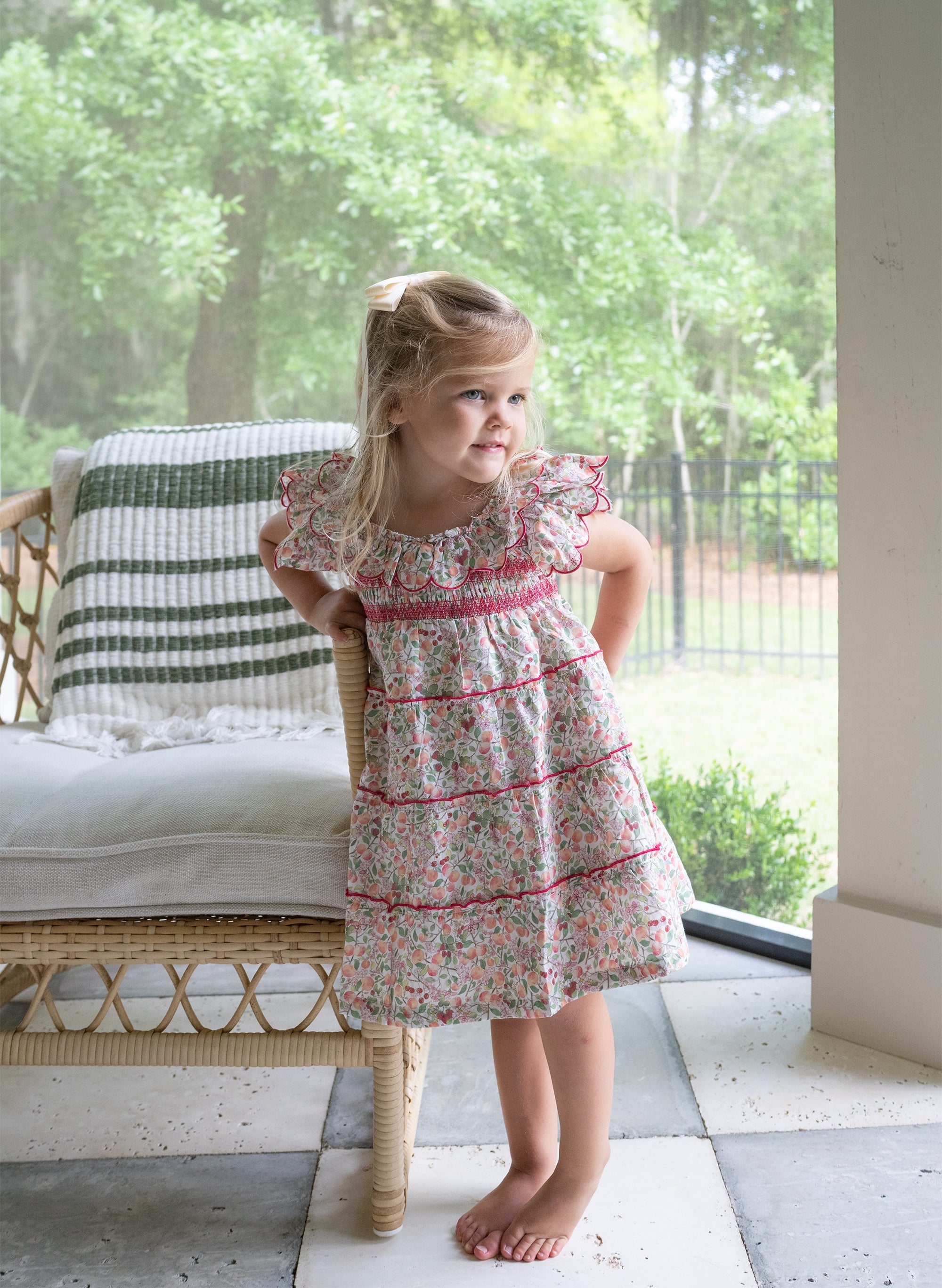 Mimi Dress - Peach Blossom