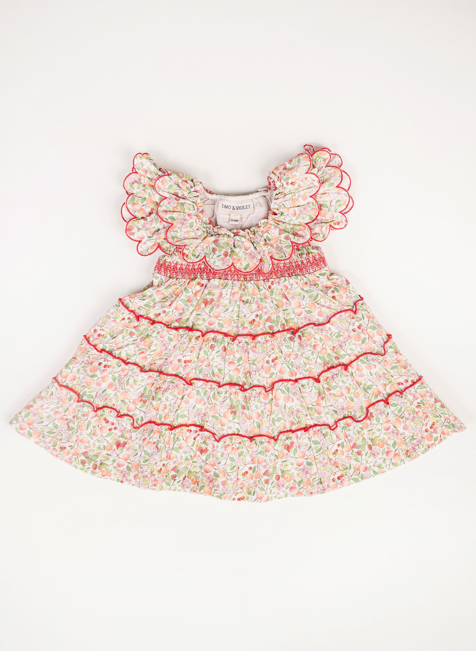 Mimi Dress - Peach Blossom
