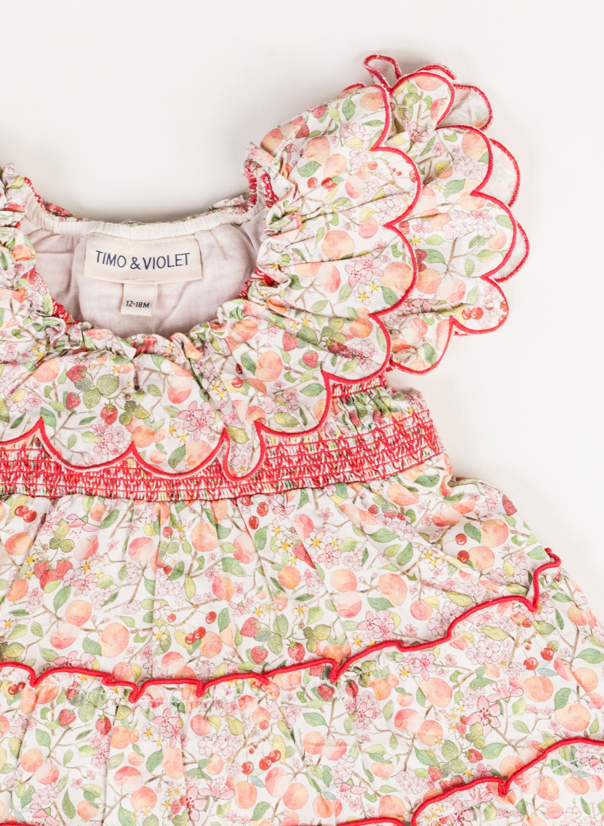 Mimi Dress - Peach Blossom