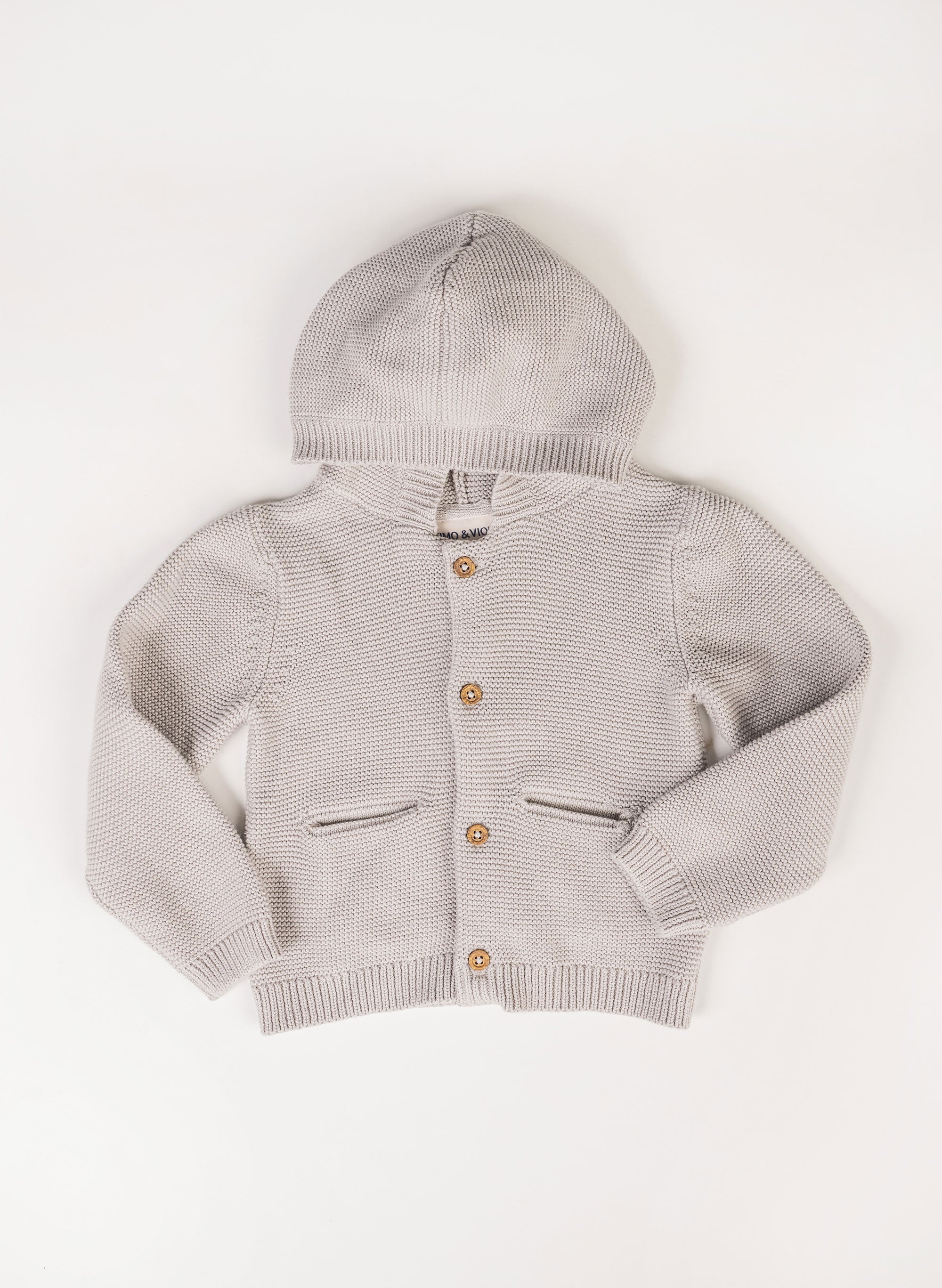 William Hooded Knit Cardigan