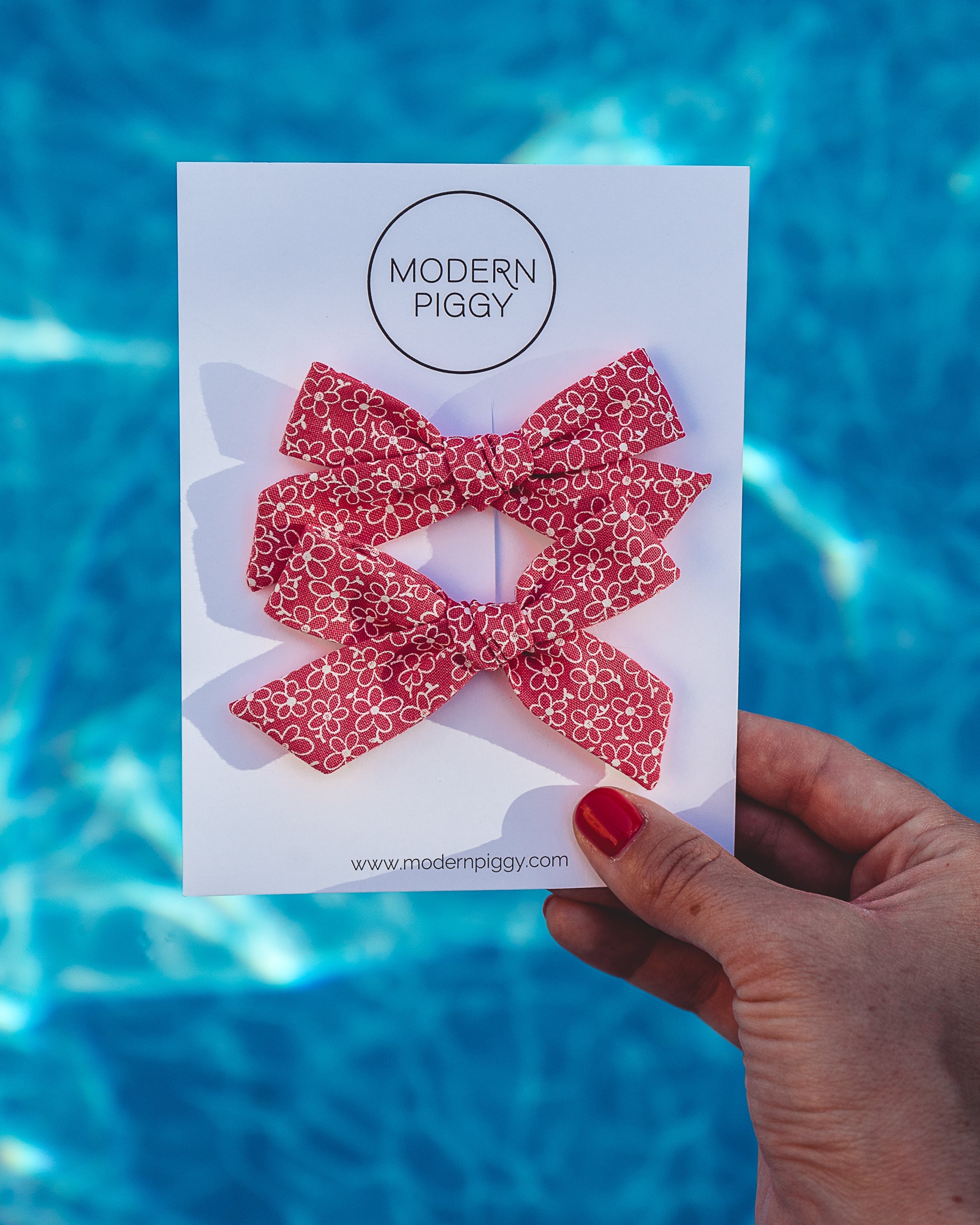 Bloomberry | Pigtail Set - Hand-tied Bow