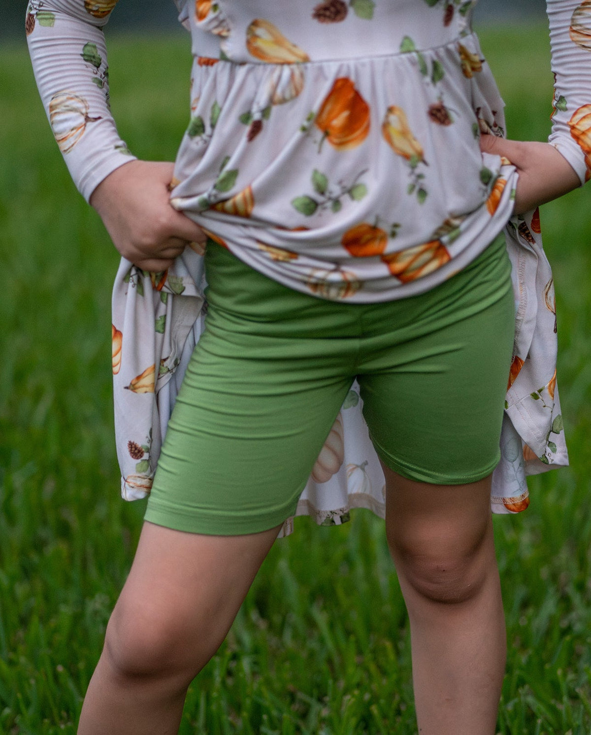 Pick Of The Patch Long Sleeve Ruffle Twirl