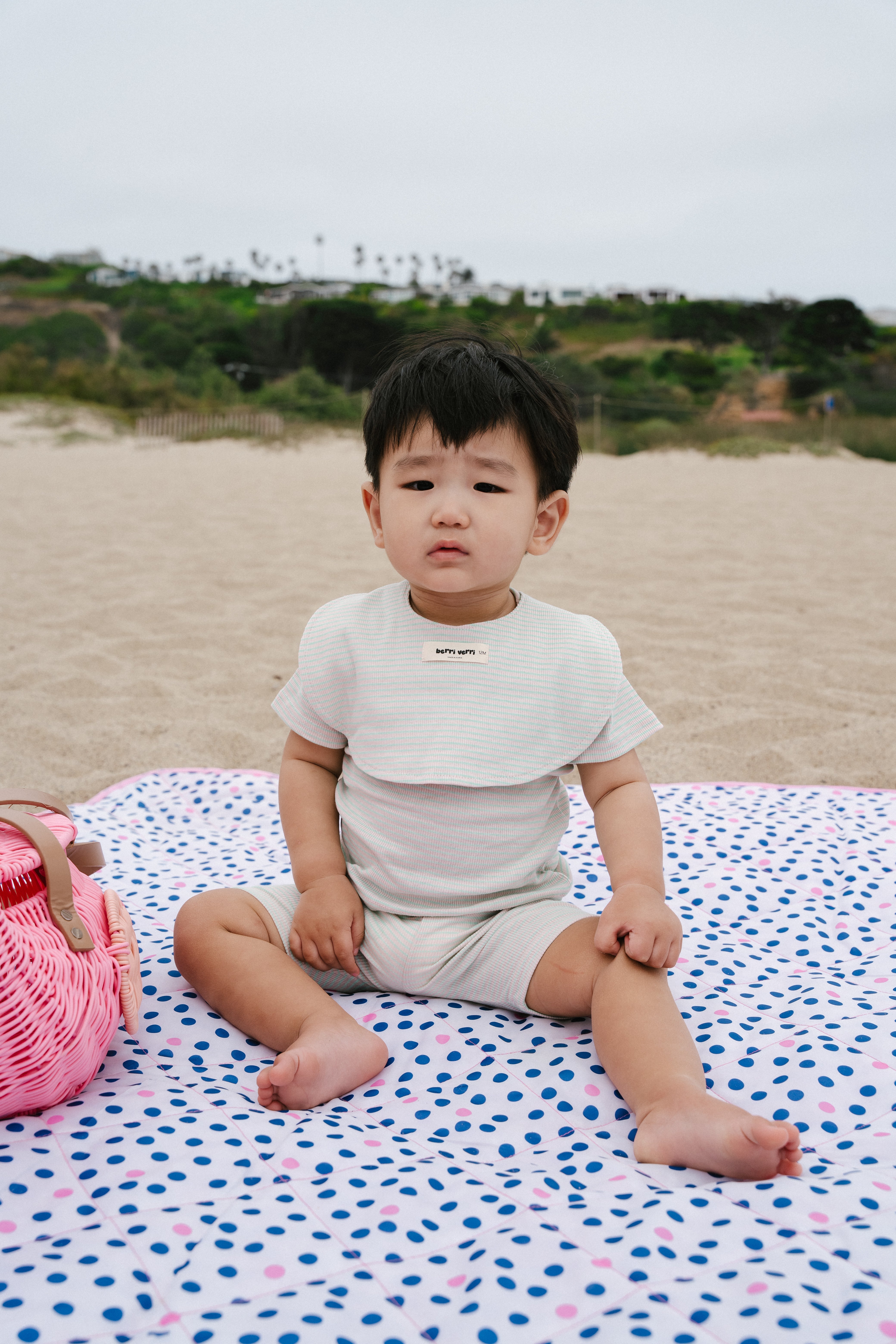 Berry Cotton Pj Set - Boys