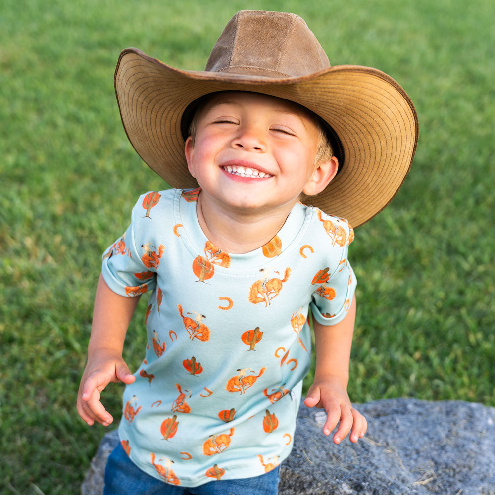 Tj Bamboo Short Sleeve Signature Tee