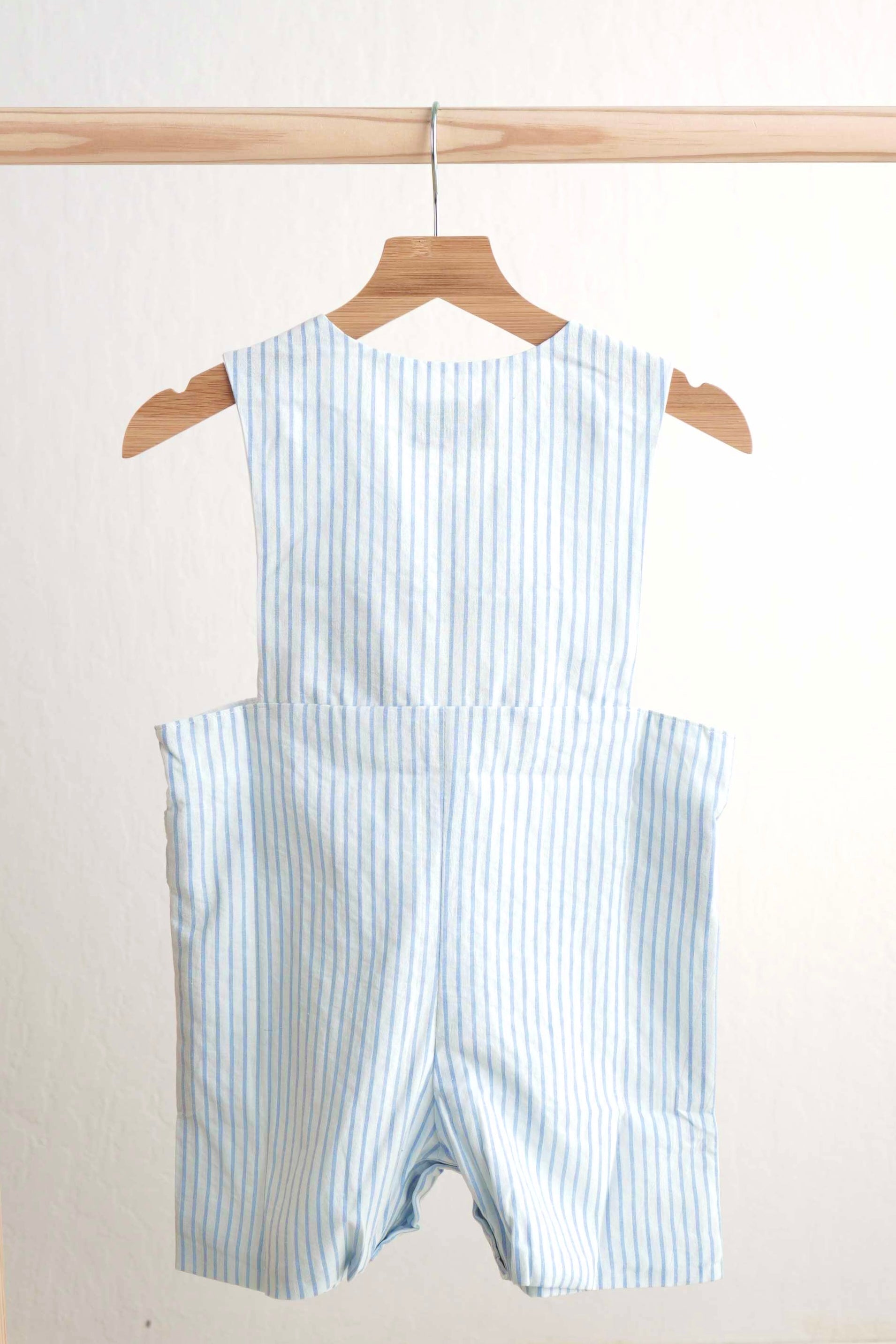 Blue Easter Bunny Hand-smocked Boy Jonjon