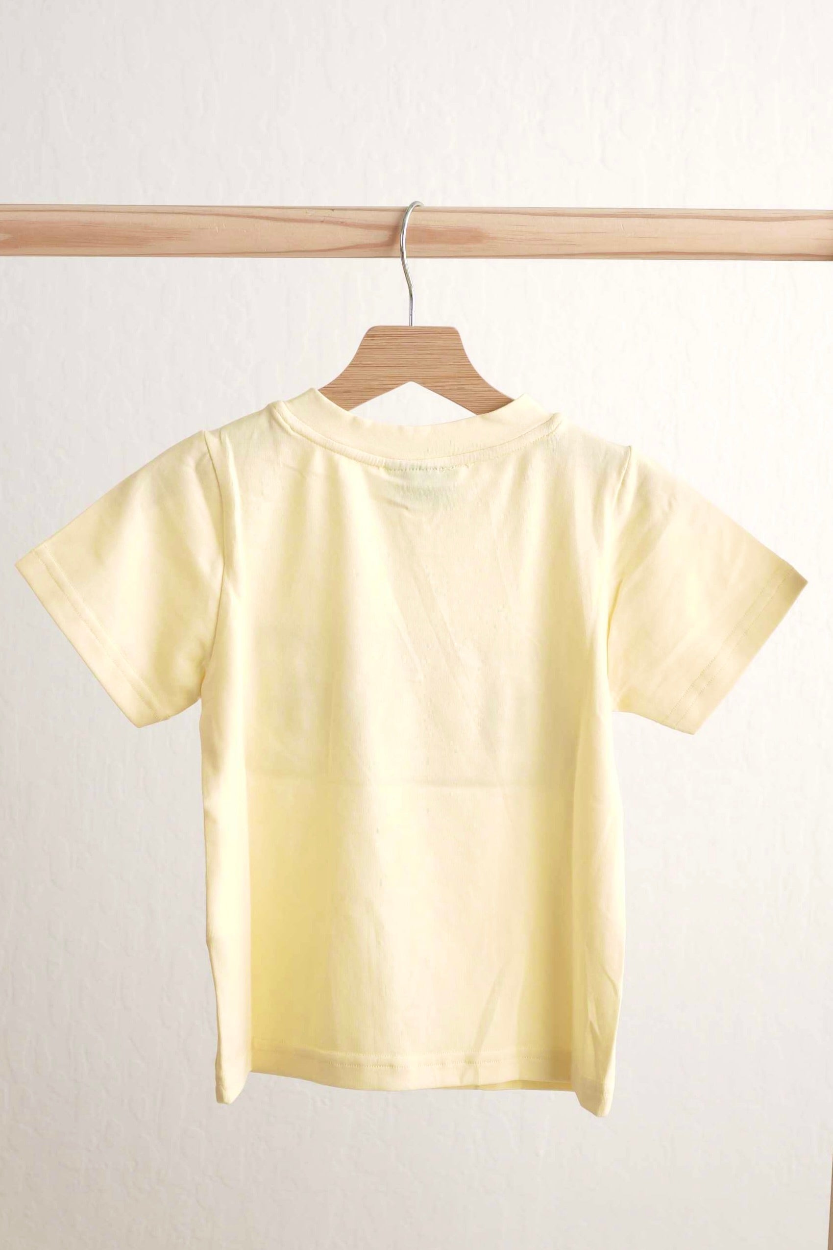 Mustard Easter Bunny Egg French Knot Top