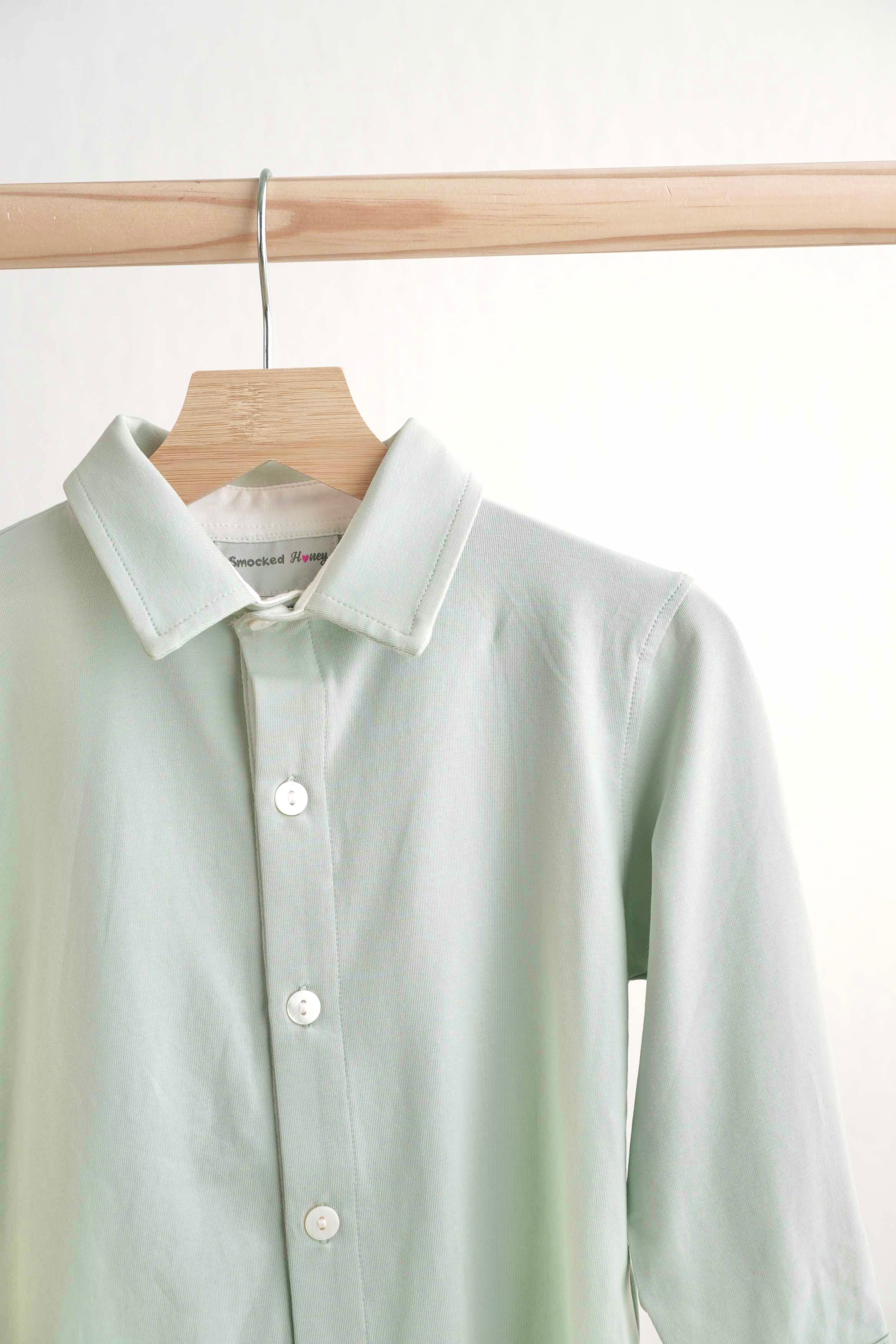 Sage Boy Button Down Shirt
