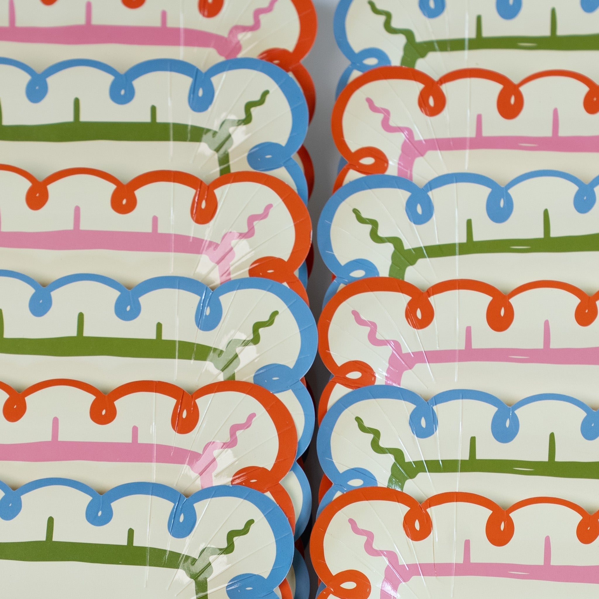 Art Party Dinner Plates (x 12)