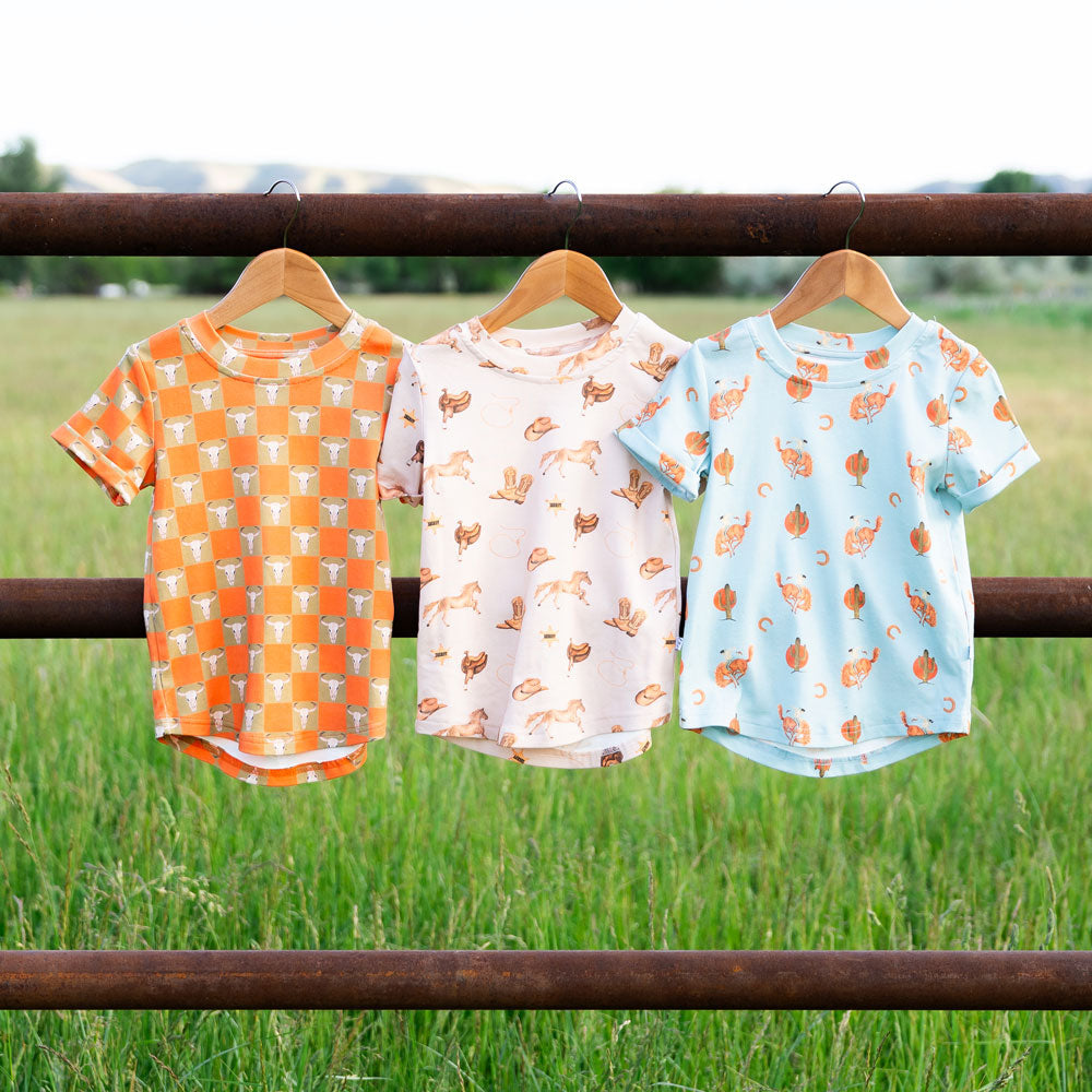 Tj Bamboo Short Sleeve Signature Tee