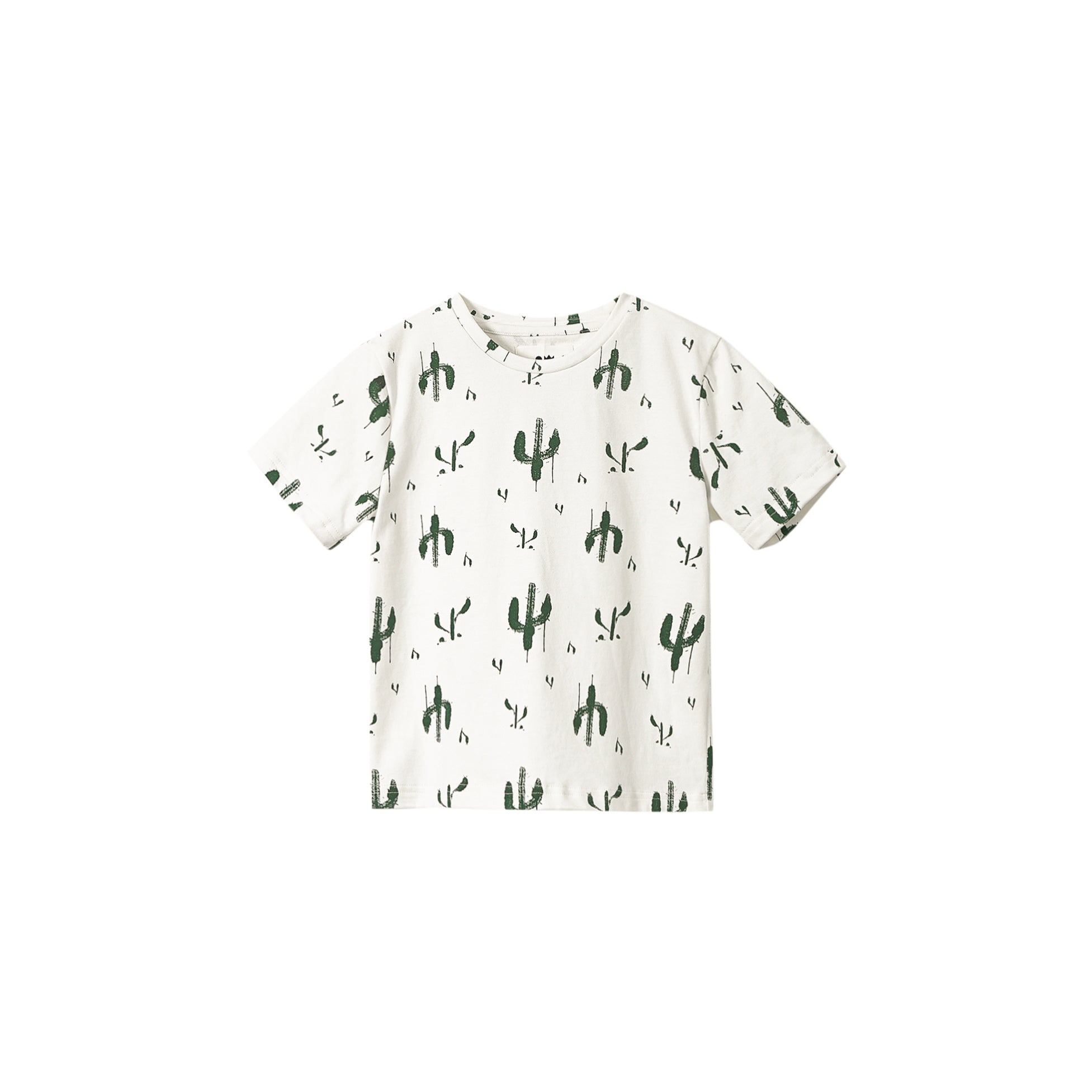 Kids Boxy T-shirt All Over Print - Off-white