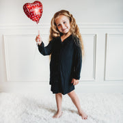 Black Rib Girl's Dream Gown