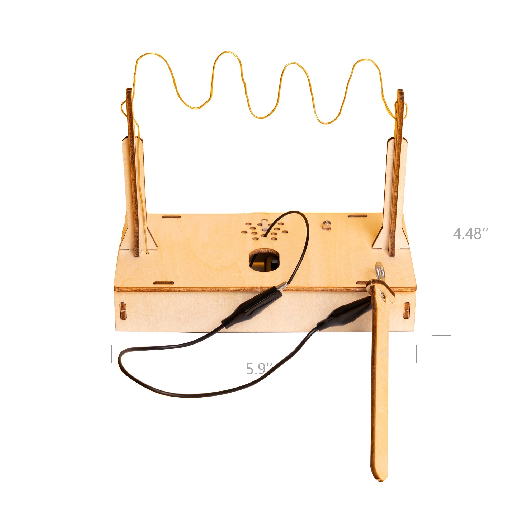 Diy Electronic Buzz Wire Game Stem Kit