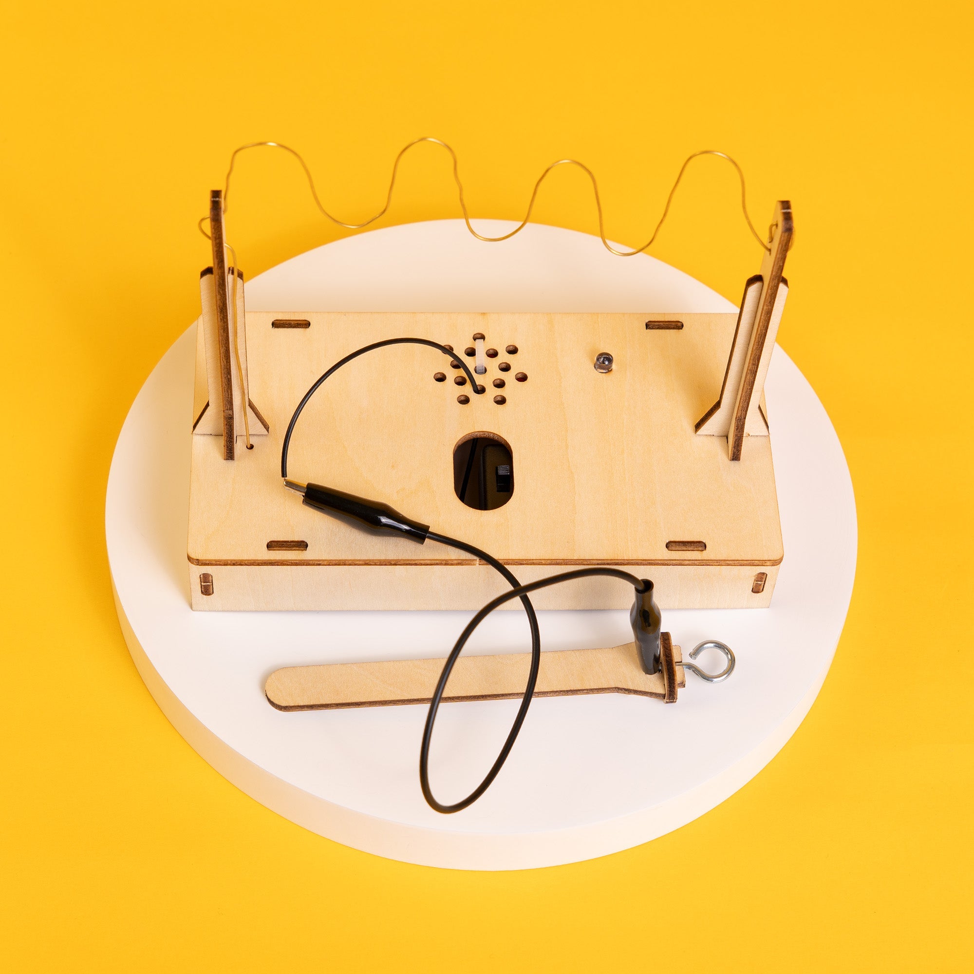 Diy Electronic Buzz Wire Game Stem Kit
