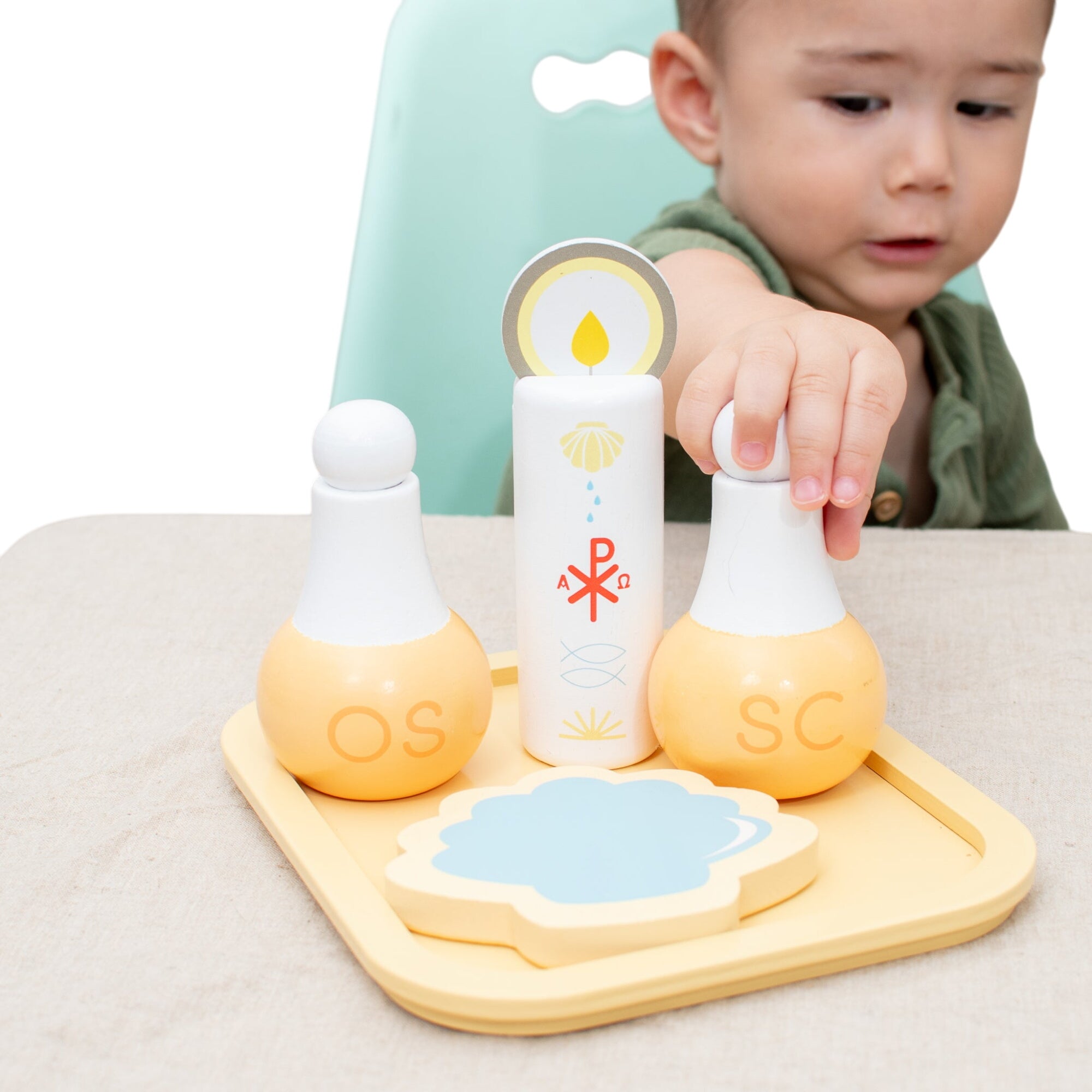 Wooden Baptism Playset