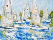 Fishing Bay On The Chesapeake Print