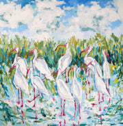 Ibis Party Print