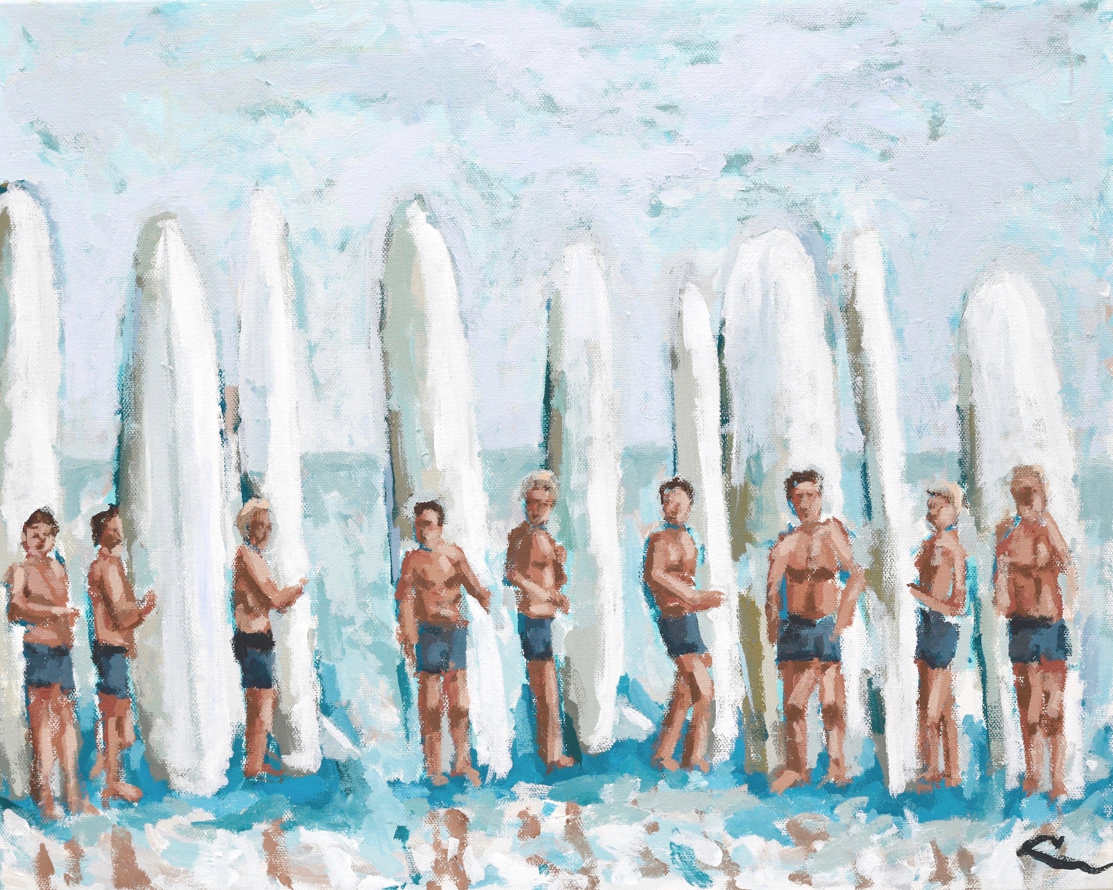Endless Summer In Vintage I- Print