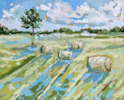 Hay Bales Print