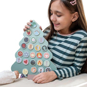 The Jesse Tree Wooden Magnet Set