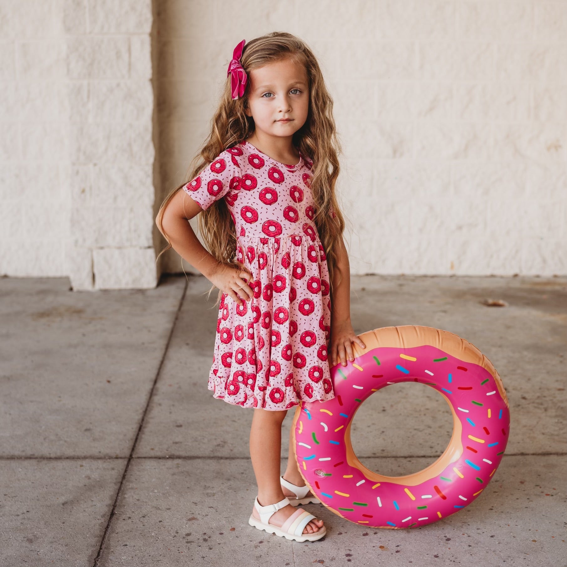 Donut Grow Up Dream Ruffle Dress