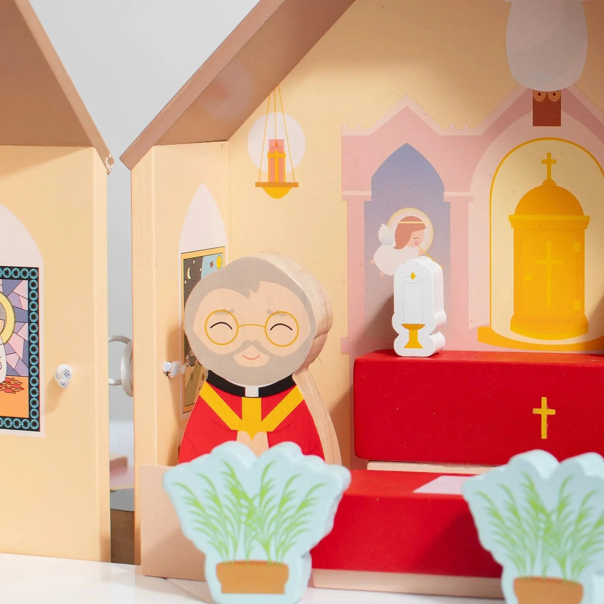 Seasonal Celebration Kit - Add-on For Wooden Church Playset