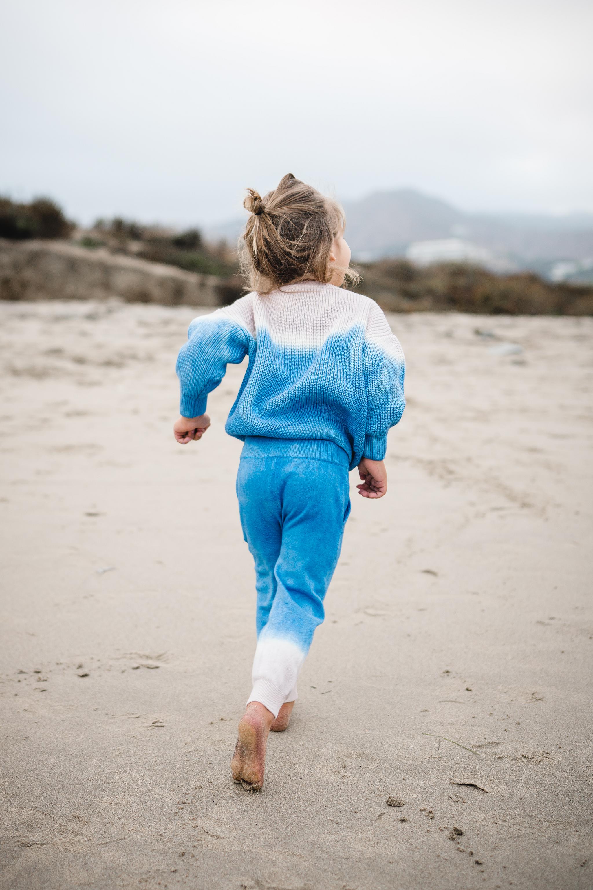 Pacific Blue Oversize Sweater