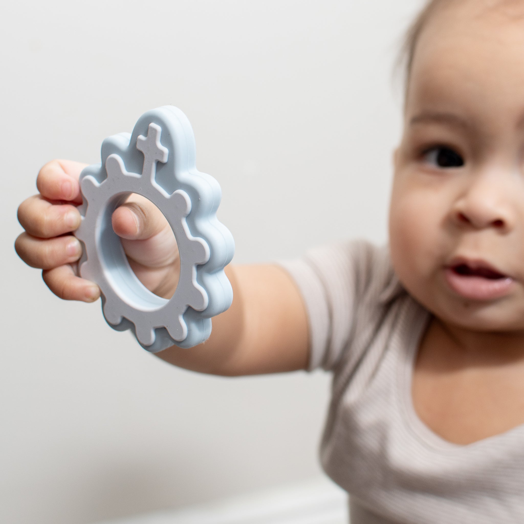 Baby’s First Rosary – Marian Blue Silicone Teether