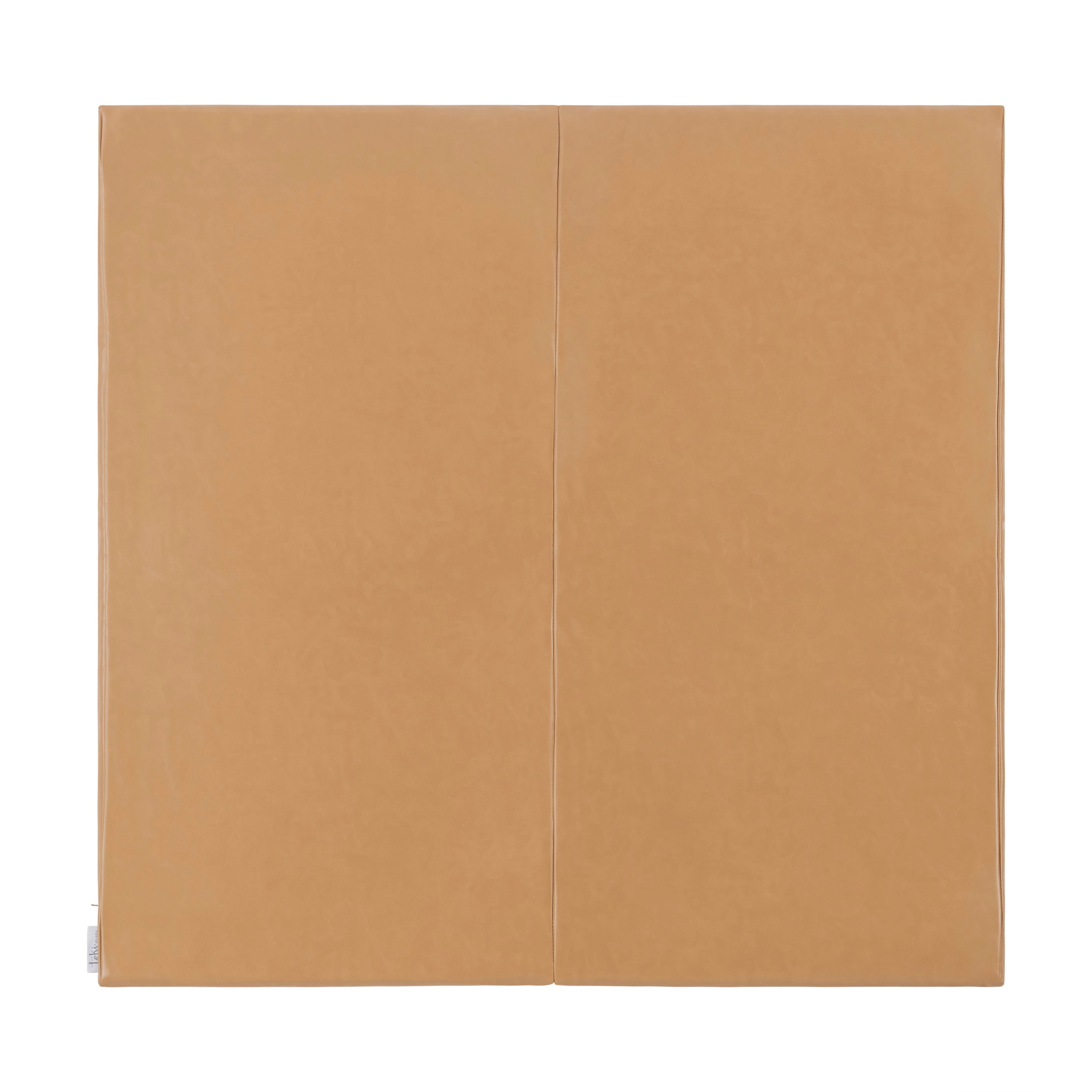 Sand Vegan Leather Mat