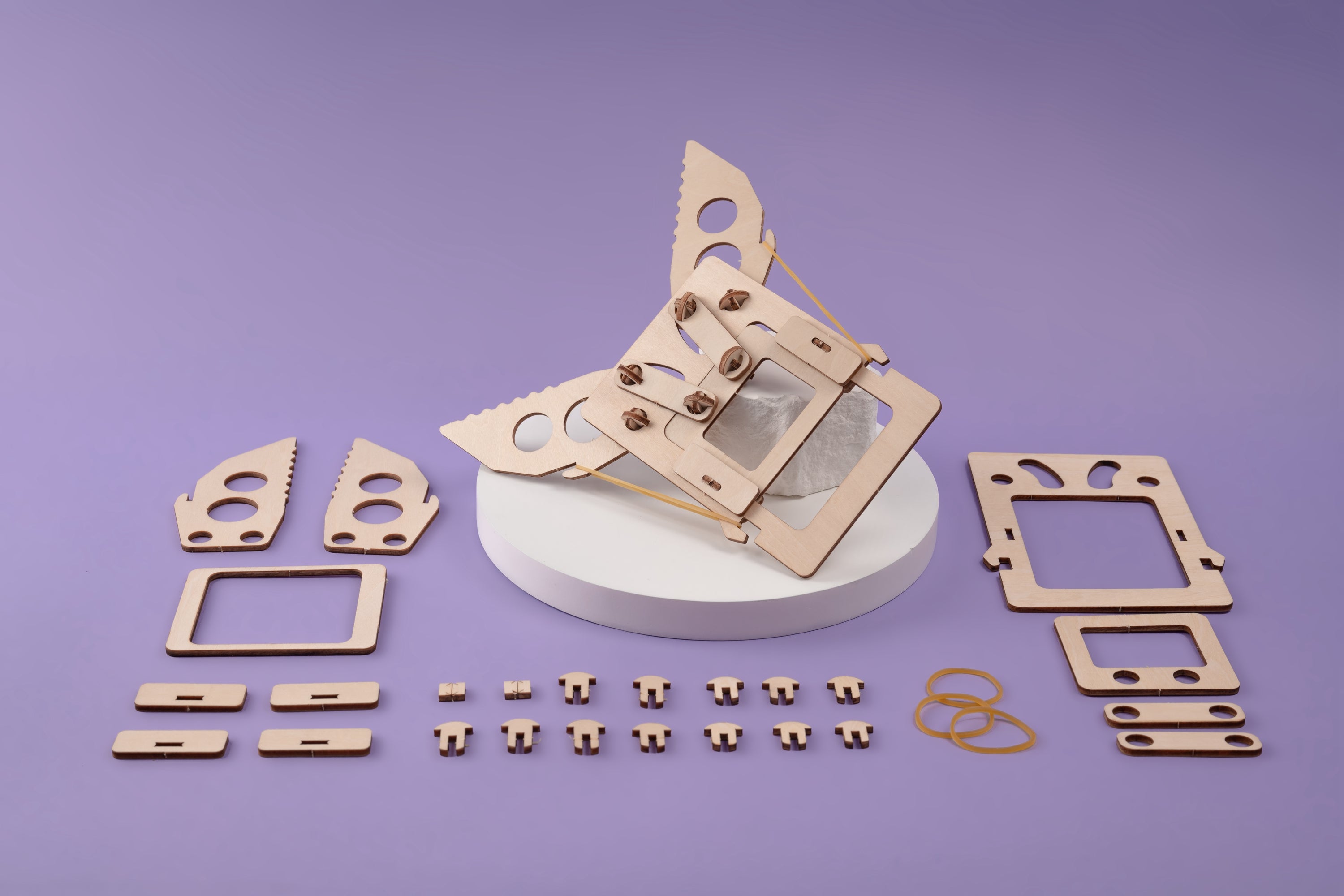 Mechanical Claw Diy Kit, Educational Stem Toy